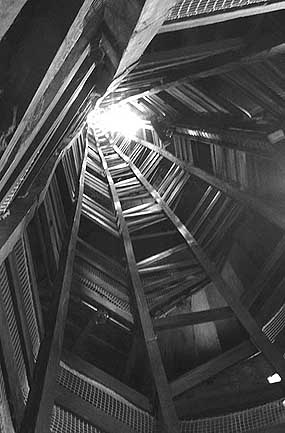 Inside the Tower Looking Up
