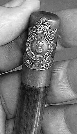 Swagger Stick- Engineer's Badge
